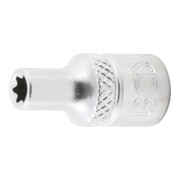 BGS Steckschlüssel-Einsatz E-Profil 6405, Antrieb Innenvierkant 6,3 mm (1/4"), SW E5