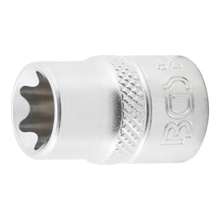 BGS Steckschlüssel-Einsatz E-Profil 6414, Antrieb Innenvierkant 10 mm (3/8"), SW E14