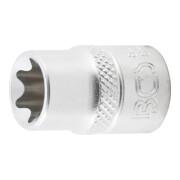 BGS Steckschlüssel-Einsatz E-Profil 6414, Antrieb Innenvierkant 10 mm (3/8"), SW E14