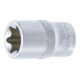 BGS Steckschlüssel-Einsatz E-Profil 6420, Antrieb Innenvierkant 12,5 mm (1/2"), SW E20-1