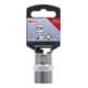 BGS Steckschlüssel-Einsatz E-Profil 6422, Antrieb Innenvierkant 12,5 mm (1/2"), SW E22-3