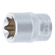 BGS Steckschlüssel-Einsatz E-Profil 6424, Antrieb Innenvierkant 12,5 mm (1/2"), SW E24