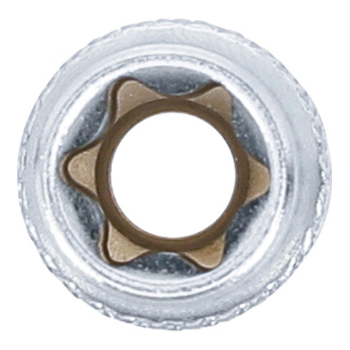 BGS Steckschlüssel-Einsatz E-Profil 6430, Antrieb Innenvierkant 6,3 mm (1/4"), SW E10