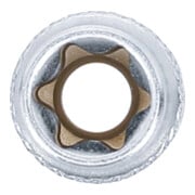 BGS Steckschlüssel-Einsatz E-Profil 6430, Antrieb Innenvierkant 6,3 mm (1/4"), SW E10-3