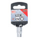 BGS Steckschlüssel-Einsatz E-Profil 6430, Antrieb Innenvierkant 6,3 mm (1/4"), SW E10-4