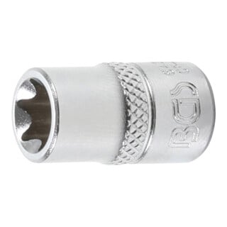 BGS Steckschlüssel-Einsatz E-Profil 6431, Antrieb Innenvierkant 6,3 mm (1/4"), SW E11