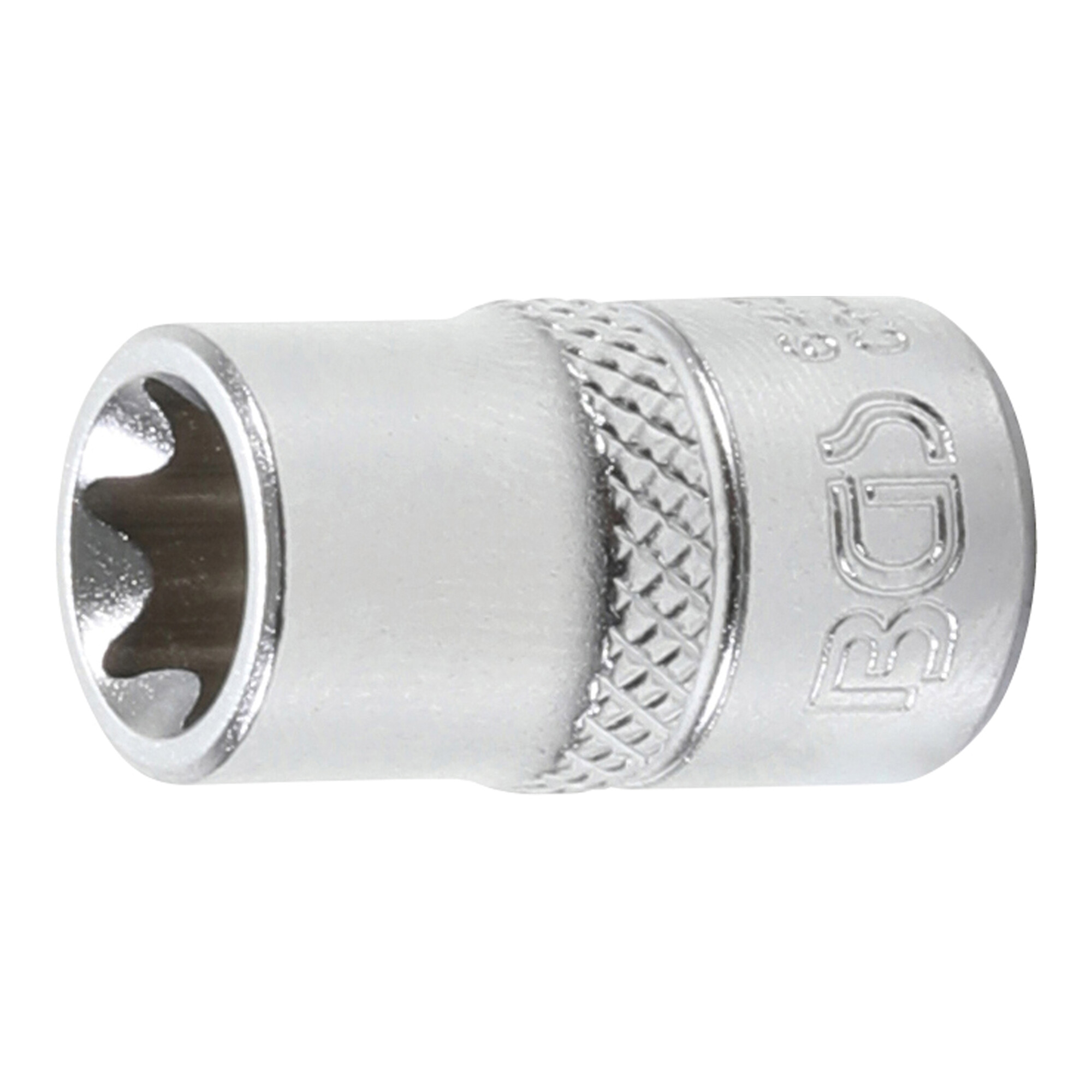 BGS Steckschlüssel-Einsatz E-Profil 6431, Antrieb Innenvierkant 6,3 mm (1/4"), SW E11 ; BGS technic