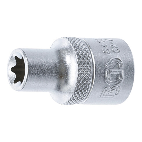 BGS Steckschlüssel-Einsatz E-Profil 6461, Antrieb Innenvierkant 12,5 mm (1/2"), SW E11