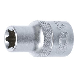 BGS Steckschlüssel-Einsatz E-Profil 6464, Antrieb Innenvierkant 12,5 mm (1/2"), SW E14
