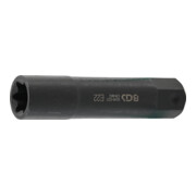 BGS Steckschlüssel-Einsatz E-Profil, extra lang 5246-E22, Antrieb Außensechskant 22 mm, SW E22