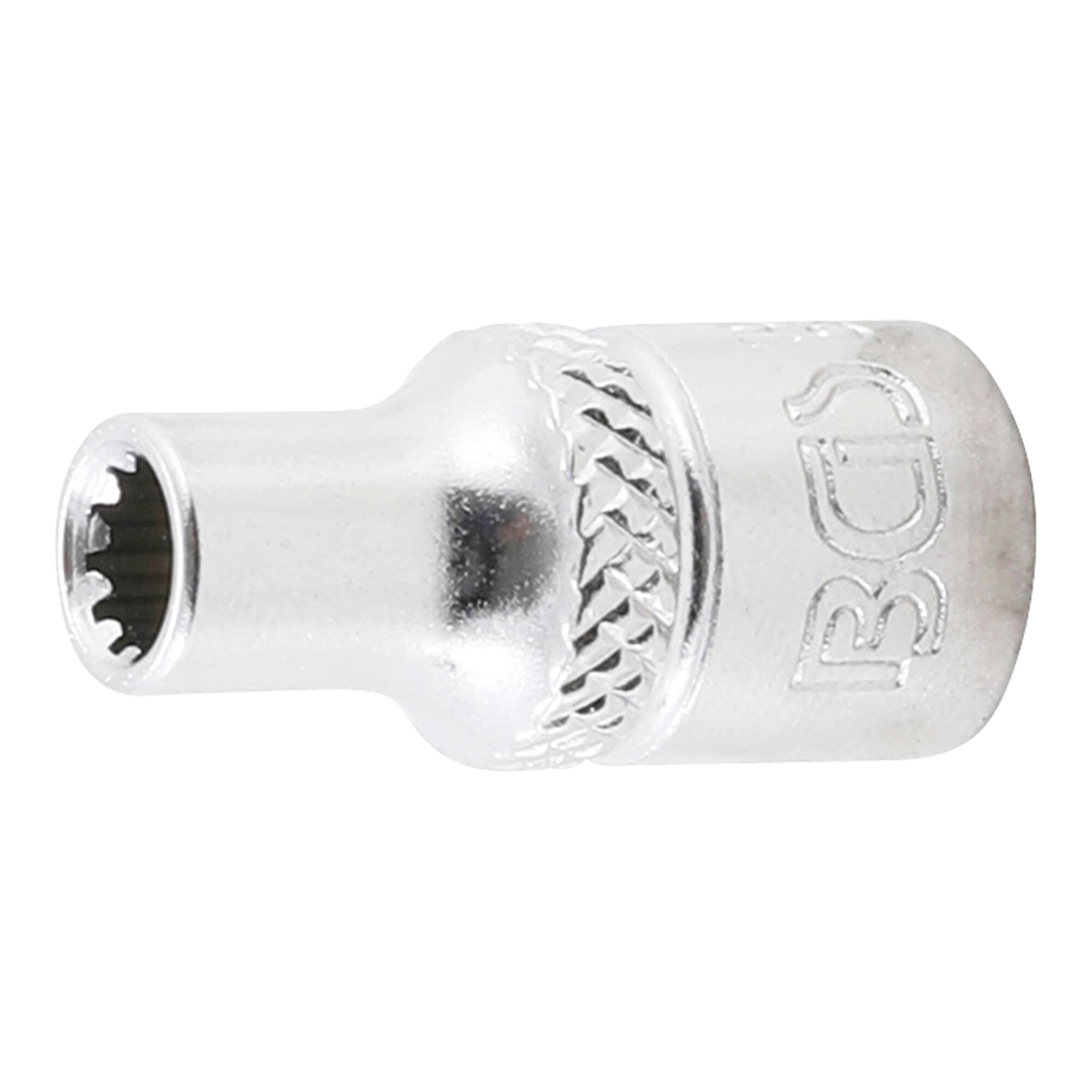 BGS Steckschlüssel-Einsatz Gear Lock 10101, Antrieb Innenvierkant 6,3 mm (1/4"), SW 4,5 mm ; BGS technic