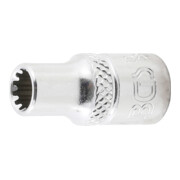 BGS Steckschlüssel-Einsatz Gear Lock 10102, Antrieb Innenvierkant 6,3 mm (1/4"), SW 5,5 mm