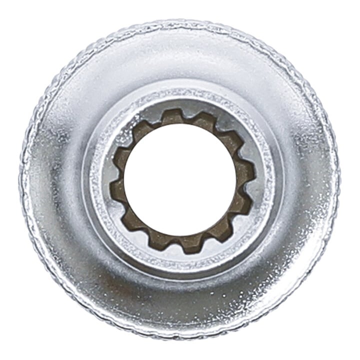 BGS Steckschlüssel-Einsatz Gear Lock 10208, Antrieb Innenvierkant 12,5 mm (1/2"), SW 8 mm