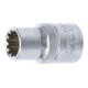 BGS Steckschlüssel-Einsatz Gear Lock 10212, Antrieb Innenvierkant 12,5 mm (1/2"), SW 12 mm-1