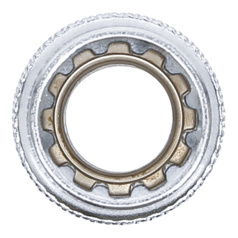 BGS Steckschlüssel-Einsatz Gear Lock 10213, Antrieb Innenvierkant 12,5 mm (1/2"), SW 13 mm