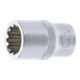 BGS Steckschlüssel-Einsatz Gear Lock 10215, Antrieb Innenvierkant 12,5 mm (1/2"), SW 15 mm-1