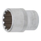 BGS Steckschlüssel-Einsatz Gear Lock 10221, Antrieb Innenvierkant 12,5 mm (1/2"), SW 21 mm-1