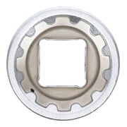 BGS Steckschlüssel-Einsatz Gear Lock 10222, Antrieb Innenvierkant 12,5 mm (1/2"), SW 22 mm-3