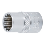 BGS Steckschlüssel-Einsatz Gear Lock 10311, Antrieb Innenvierkant 10 mm (3/8"), SW 11 mm