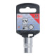BGS Steckschlüssel-Einsatz Gear Lock 10311, Antrieb Innenvierkant 10 mm (3/8"), SW 11 mm-3