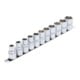 BGS Steckschlüssel-Einsatz-Satz, Sechskant Antrieb Innenvierkant 12,5 mm (1/2 Zoll) SW 10 - 21 mm 11 teilig-1
