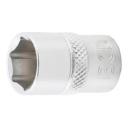 BGS Steckschlüssel-Einsatz Sechskant 10613, Antrieb Innenvierkant 10 mm (3/8"), SW 13 mm