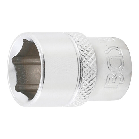 BGS Steckschlüssel-Einsatz Sechskant 10614, Antrieb Innenvierkant 10 mm (3/8"), SW 14 mm