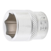 BGS Steckschlüssel-Einsatz Sechskant 10618, Antrieb Innenvierkant 10 mm (3/8"), SW 18 mm