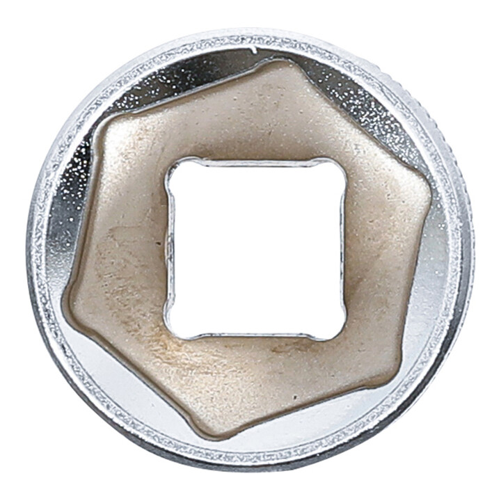 BGS Steckschlüssel-Einsatz Sechskant 10619, Antrieb Innenvierkant 10 mm (3/8"), SW 19 mm