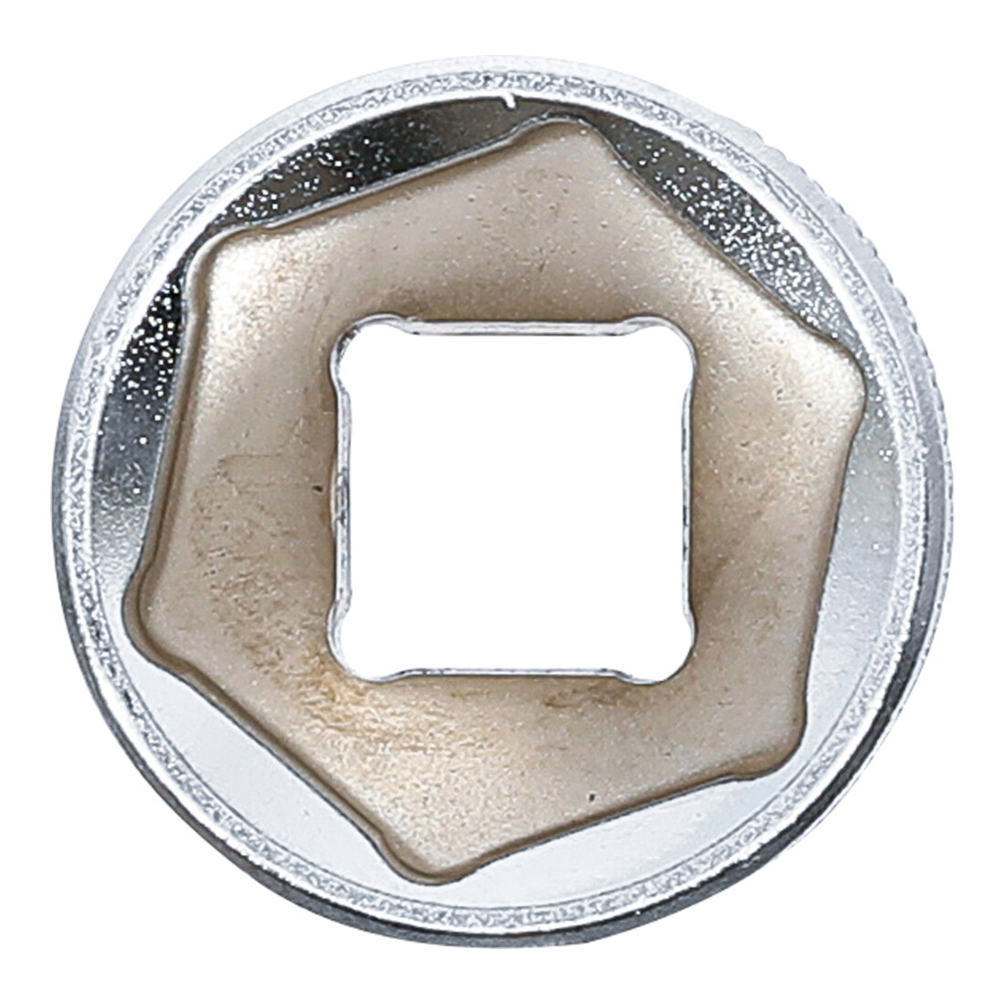 BGS Steckschlüssel-Einsatz Sechskant 10619, Antrieb Innenvierkant 10 mm (3/8"), SW 19 mm