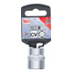 BGS Steckschlüssel-Einsatz Sechskant 10619, Antrieb Innenvierkant 10 mm (3/8"), SW 19 mm-4