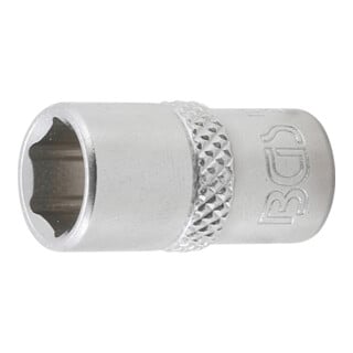 BGS Steckschlüssel-Einsatz Sechskant 10656, Antrieb Innenvierkant 6,3 mm (1/4"), SW 11/32"