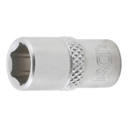 BGS Steckschlüssel-Einsatz Sechskant 10656, Antrieb Innenvierkant 6,3 mm (1/4"), SW 11/32"