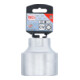 BGS Steckschlüssel-Einsatz Sechskant 1207-60, Antrieb Innenvierkant 20 mm (3/4"), SW 60 mm-3