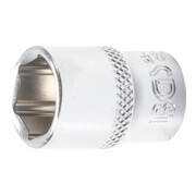 BGS Steckschlüssel-Einsatz Sechskant 22484, Antrieb Innenvierkant 6,3 mm (1/4"), SW 12 mm