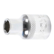 BGS Steckschlüssel-Einsatz Sechskant 22909, Antrieb Innenvierkant 12,5 mm (1/2"), SW 9 mm