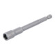 BGS Steckschlüssel-Einsatz Sechskant 2764, extra lang, für Bohrmaschinen, Antrieb Außensechskant 6,3 mm (1/4"), SW 8 mm-1