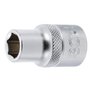 BGS Steckschlüssel-Einsatz Sechskant 2771, Antrieb Innenvierkant 12,5 mm (1/2"), SW 7/16"