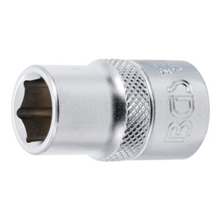 BGS Steckschlüssel-Einsatz Sechskant 2772, Antrieb Innenvierkant 12,5 mm (1/2"), SW 1/2"