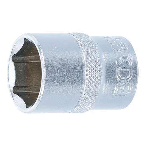 BGS Steckschlüssel-Einsatz Sechskant 2777, Antrieb Innenvierkant 12,5 mm (1/2"), SW 13/16"