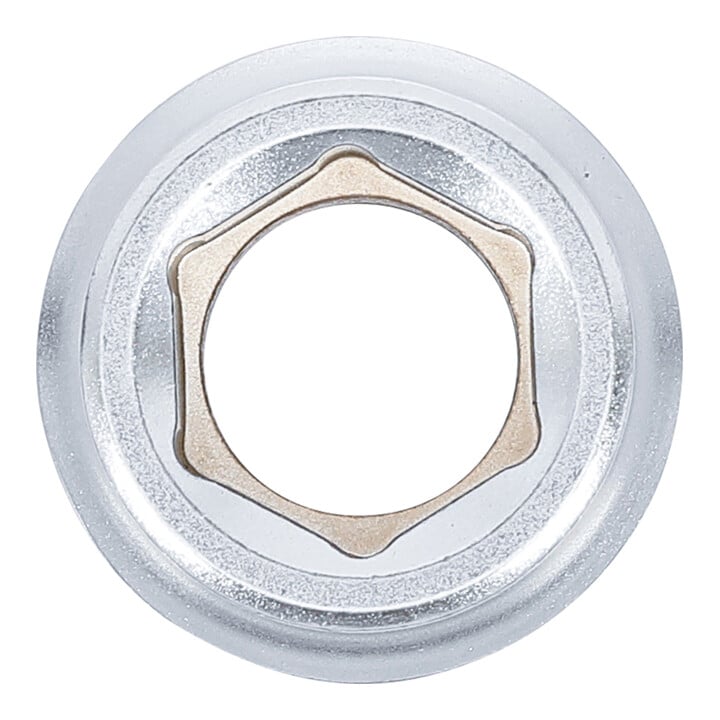 BGS Steckschlüssel-Einsatz Sechskant 3419, Antrieb Innenvierkant 20 mm (3/4"), SW 19 mm