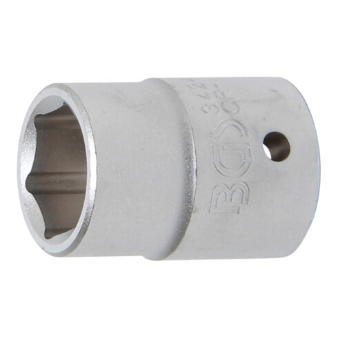 BGS Steckschlüssel-Einsatz Sechskant 3424, Antrieb Innenvierkant 20 mm (3/4"), SW 24 mm
