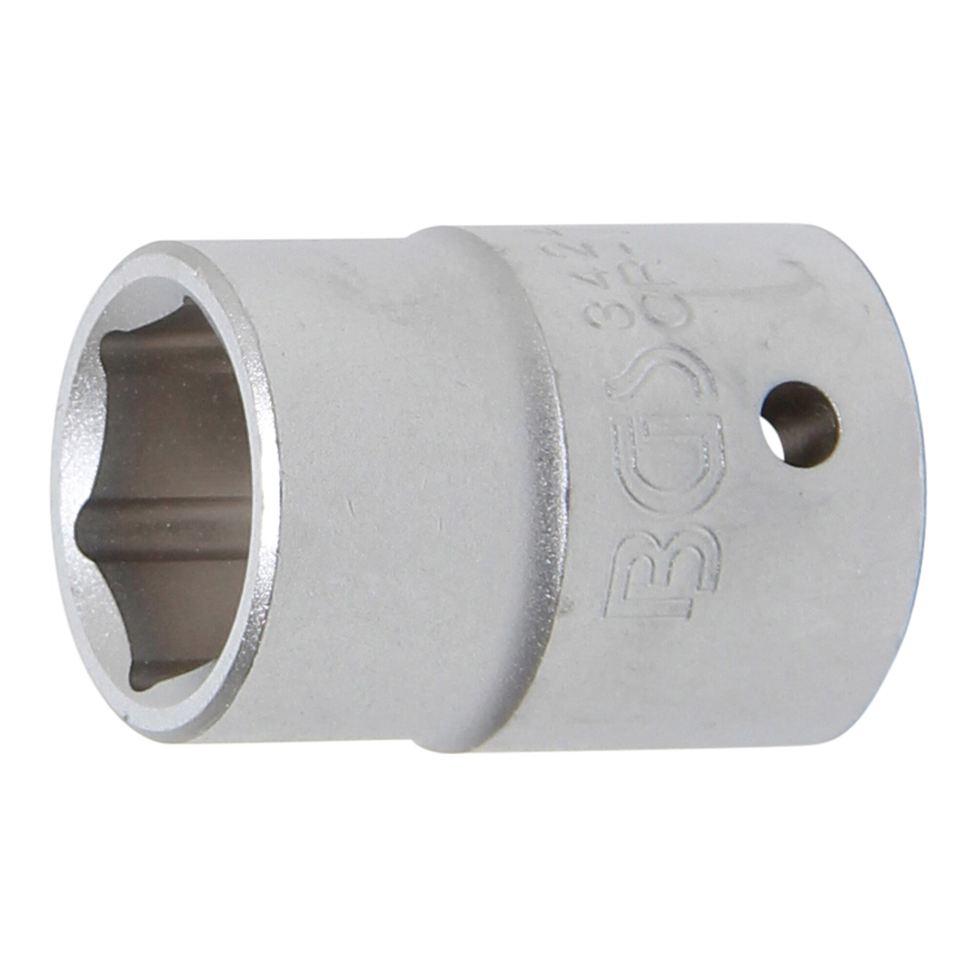 BGS Steckschlüssel-Einsatz Sechskant 3424, Antrieb Innenvierkant 20 mm (3/4"), SW 24 mm ; BGS technic
