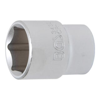 BGS Steckschlüssel-Einsatz Sechskant 3432, Antrieb Innenvierkant 20 mm (3/4"), SW 32 mm