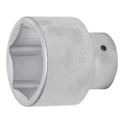 BGS Steckschlüssel-Einsatz Sechskant 3765, Antrieb Innenvierkant 25 mm (1"), SW 65 mm