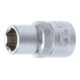 BGS Steckschlüssel-Einsatz Sechskant Antrieb Innenvierkant 12,5 mm (1/2") SW 12 mm-1
