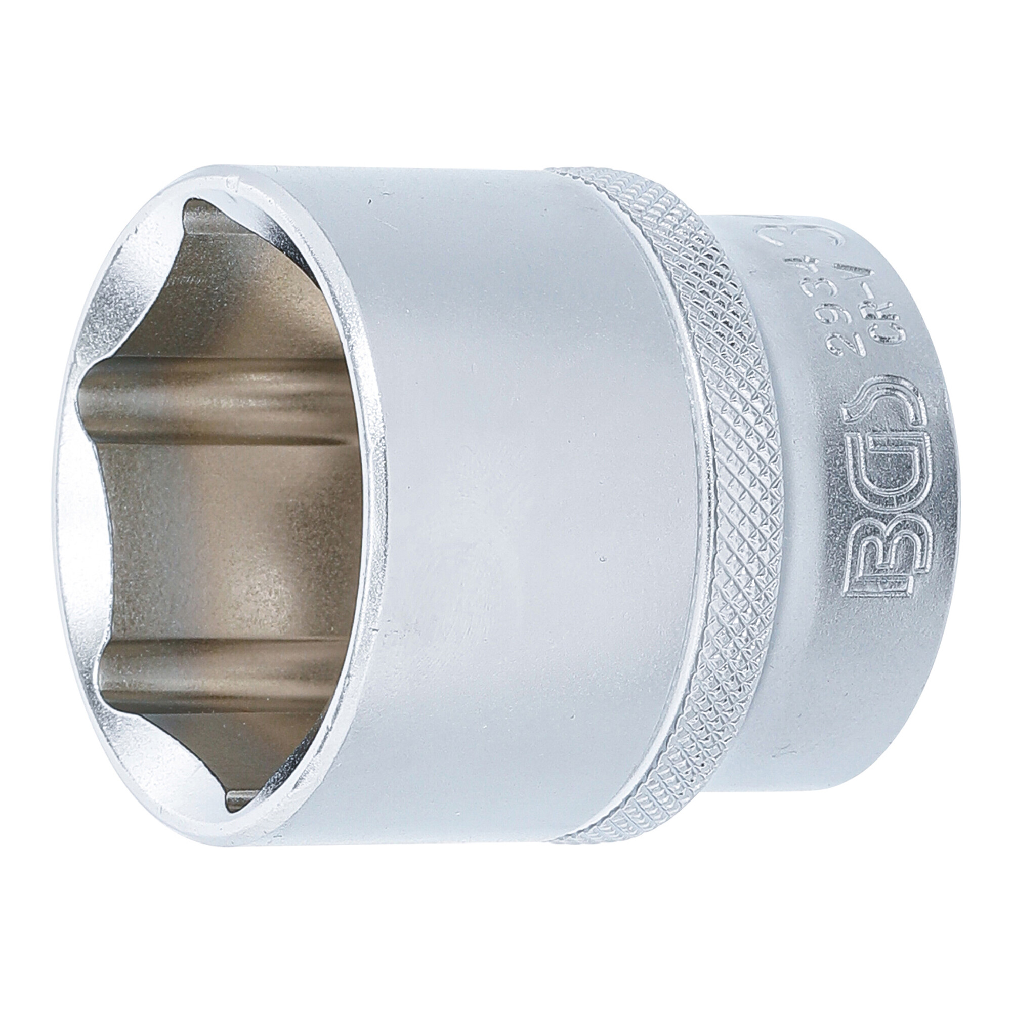 BGS Steckschlüssel-Einsatz Sechskant Antrieb Innenvierkant 12,5 mm (1/2") SW 34 mm ; BGS technic