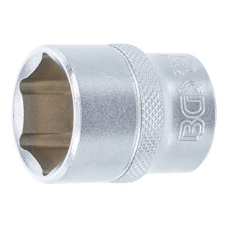 BGS Steckschlüssel-Einsatz Sechskant Antrieb Innenvierkant 12,5 mm SW 24 mm