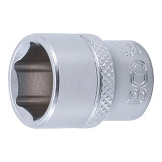 BGS Steckschlüssel-Einsatz Sechskant Antrieb Innenvierkant 6,3 mm (1/4") SW 14 mm