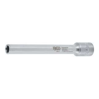 BGS Steckschlüssel-Einsatz Sechskant, extra tief 9863-8, Antrieb Innenvierkant 10 mm (3/8"), 8 mm